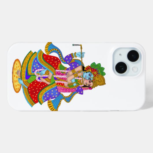 Radha Krishna Telefonabdeckung Case-Mate iPhone Hülle (Rückseite (Horizontal))