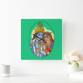 Radha Krishna Wanduhr (Zuhause)