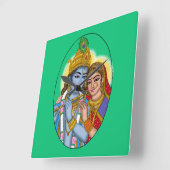 Radha Krishna Wanduhr (Winkel)