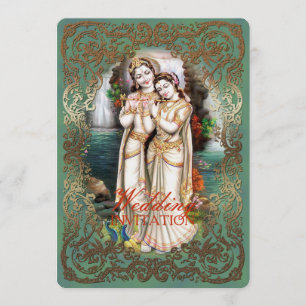 Radha Krishna Wedding Collection - Einladungskarte Einladung