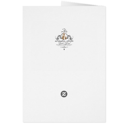 Radha Krishna Wedding Collection - Notecard (Hinten)