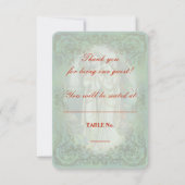 Radha Krishna Wedding Collection - Platzkarte (Rückseite)