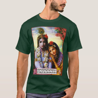 Radha u. Krishna - göttliches Liebe ॐ T-Shirt