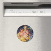 Radha und Krishna Magnet (In Situ (Geschirrspüler))