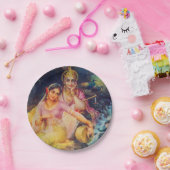 Radha und Krishna Pappteller (Party)