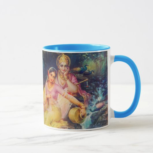 Radha und Krishna Tasse (Rechts)