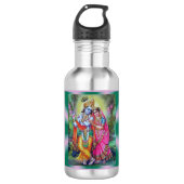 Radha und Krishna Wasserflasche (Vorderseite)