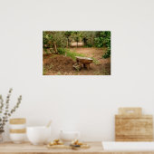 Radhalterung neben Bodenhöhe Poster (Küche)