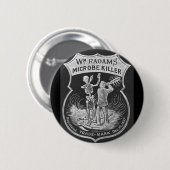 Radhams Mikroben-Mörder Button (Vorne & Hinten)