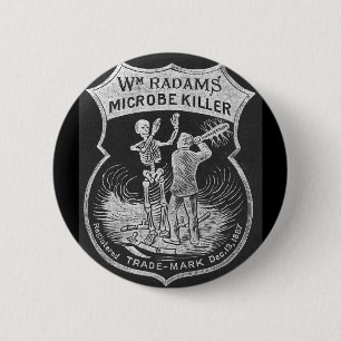 Radhams Mikroben-Mörder Button