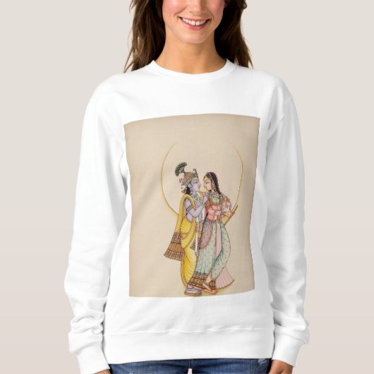 Radhe Krishna Sweatshirt (Vorderseite)