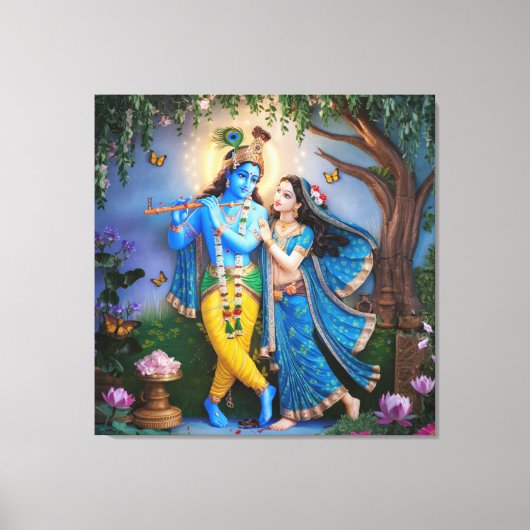 RadheKrishn Leinwanddruck (Vorderseite)