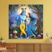 RadheKrishn Leinwanddruck (Insitu (Wohnzimmer))
