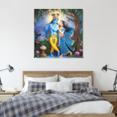 RadheKrishn Leinwanddruck (Insitu (Schlafzimmer))