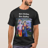 Radhey Krishna Hare Krishna T-Shirt (Vorderseite)