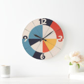 Radial Order Große Wanduhr (Zuhause)