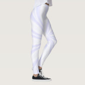 Radial White Streaks Leggings (Rechts)