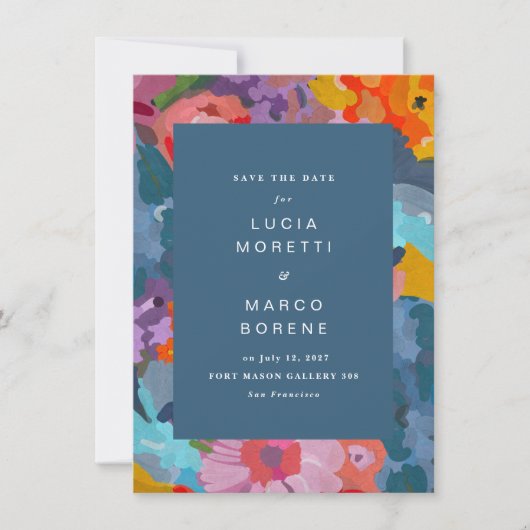 Radialblüten Save The Date (Vorderseite)