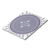 Radialdesign Art Print Notizblock (Rotiert)