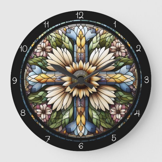 Radialdurchblutung Große Wanduhr (Vorderseite)