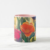 Radiale Blume Tasse (Zentrum)