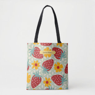 Radiale Erdbeeren Tasche