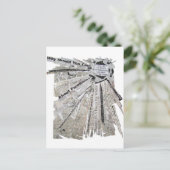 Radiale Explosion Postkarte (Stehend Vorderseite)