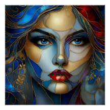 Radiale Innozenz - Hartglas-Stil