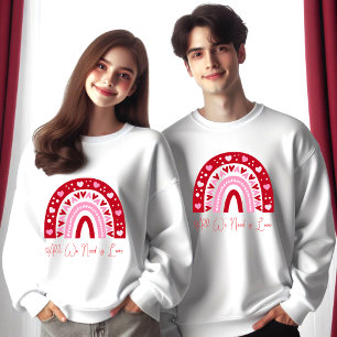 Radiale Liebe Regenbogen T-Shirt