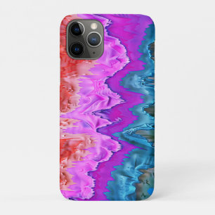 "Radiale Reflektion" Farbenfrohe Abstrakte Kunst Case-Mate iPhone Hülle
