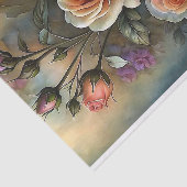 Radiale Rose Art Decoupage Seidenpapier (Ausschnitt)