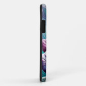 Radiale Rose: Perfekt rosa und Lila Petalen Case-Mate iPhone Hülle (Hinten/Rechts)