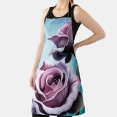 Radiale Rose: Perfekt rosa und Lila Petalen Schürze (InSitu)