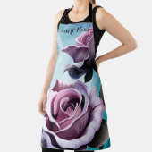 Radiale Rose: Perfekt rosa und Lila Petalen Schürze (InSitu)