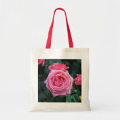 Radiale Rose Tote Tasche (Vorne)