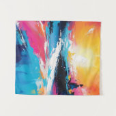 Radiale Ruhe: Abstrakte Spiegelungen der Sonnenunt Wandteppich (Vorderseite (Horizontal))