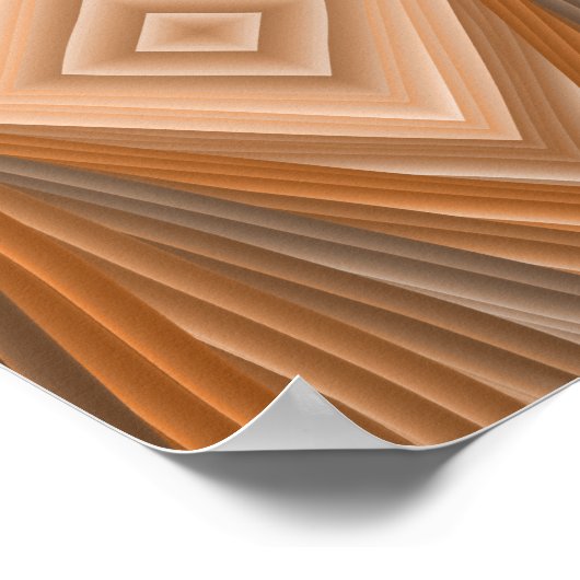 Radiale Threads: Das Poster der Farbverbindung (Ecke)