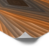 Radiale Threads: Das Poster der Farbverbindung (Ecke)