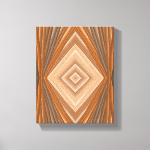 Radiale Threads: Die Farbverbindung Leinwanddruck