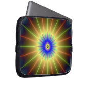 Radialer Star-Notebook-Sieb Laptopschutzhülle (Vorne Rechts)