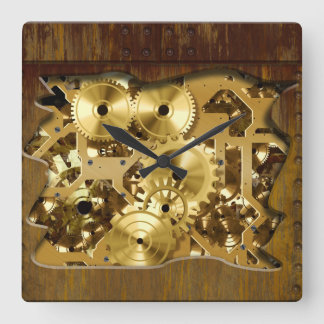 Radiales Steampunk 3 Uhr
