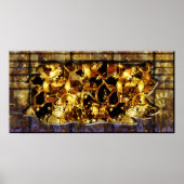 Radiales Steampunk 4 Print Poster (Vorne)