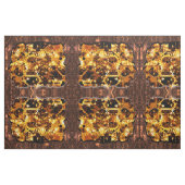 Radiales Steampunk 7 Custom Stoff (Fat Quarter (45,7 x 55,9 cm))