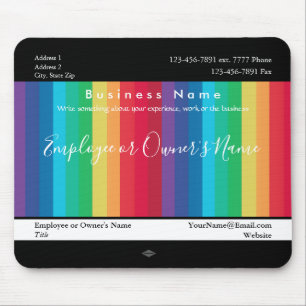 Radialfarbengeschenk Promo Mousepad