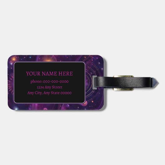 Radialflux Gepäckanhänger (Rückseite horizontal)