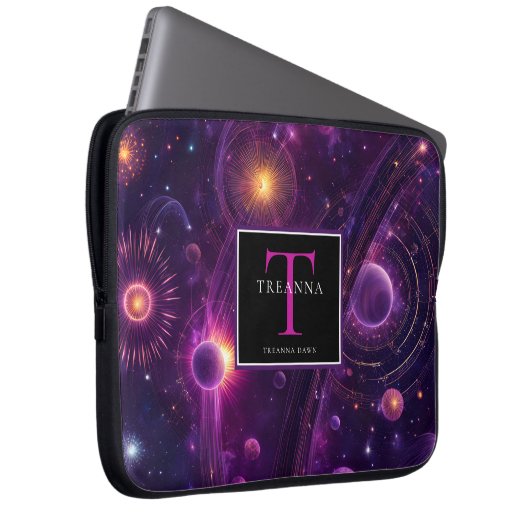 Radialflux Laptopschutzhülle (Vorne Rechts)