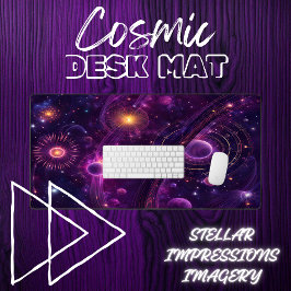 Radialflux Schreibtischunterlage