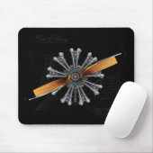 RadialMotor-Technik-Version Mousepad (Mit Mouse)