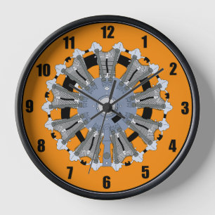 Radialmotor Wanduhr