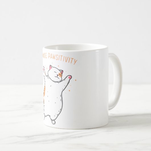 RadialPawsitivität Kaffeetasse (VorderseiteRechts)